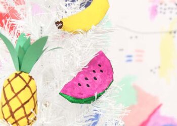 Árvore de Natal de frutas: como fazer com tutoriais, dicas e 55 ideias