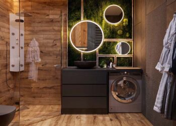 Banheiro com piso de madeira: 50 ideias perfeitas para se inspirar