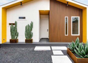 Casas amarelas: 55 projetos, materiais e tons com imagens