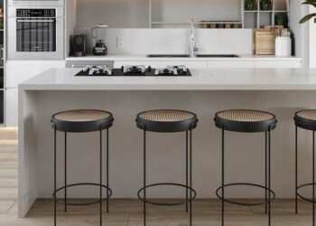 Banqueta para cozinha americana: como escolher e 55 modelos