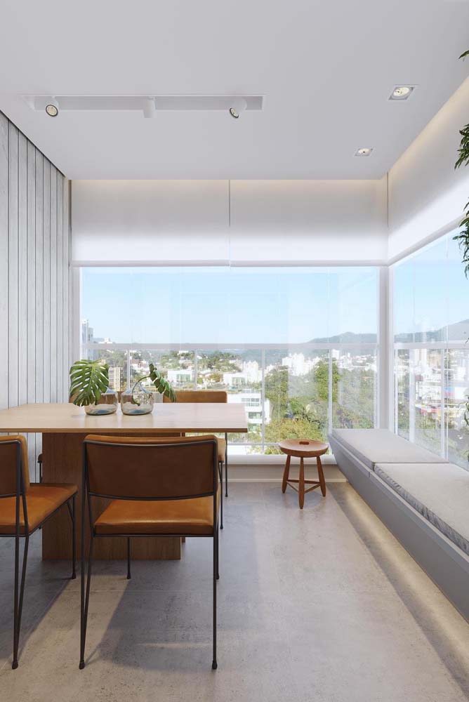 Um sonho esse apartamento com varanda gourmet com vista panorâmica 