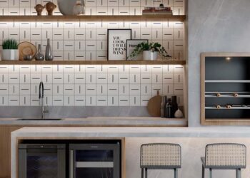 Apartamento com varanda gourmet: 50 projetos para inspirar