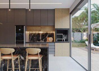 Área gourmet moderna: como montar e 50 projetos inspiradores