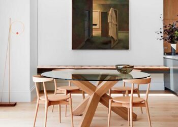 Mesa de vidro: 60 modelos de jantar redondos, 4 e 6 cadeiras