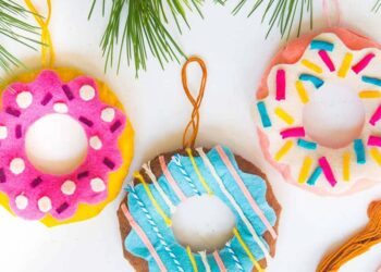 Enfeites de Natal em feltro: ideias criativas para usar na decoração