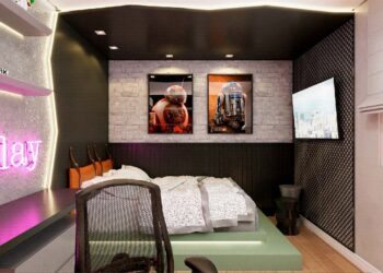 60 projetos de decoração de quartos de solteiro masculino