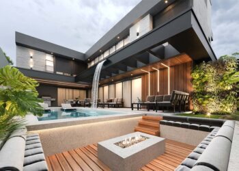 Casas luxuosas e chiques: 70 ideias de fachadas e interiores