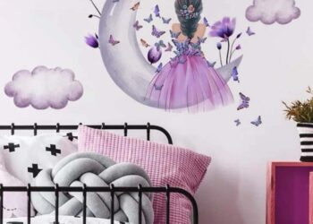 Adesivo de parede para quarto: como escolher e 55 ideias diferentes