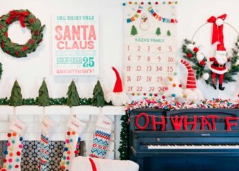 Decoração de Natal para parede: 70 ideias incríveis para acertar em cheio