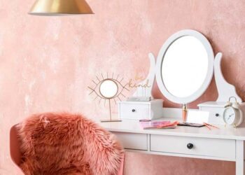 Penteadeira com espelho: 50 inspirações, tipos e como escolher?