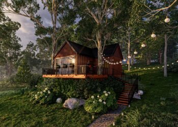 Casas na árvore modernas: moradia integrada com a natureza