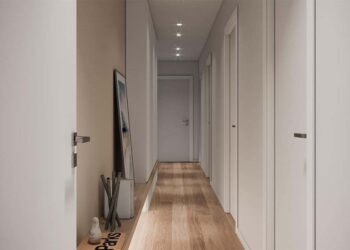 75 ideias de corredores decorados com dicas e fotos incríveis