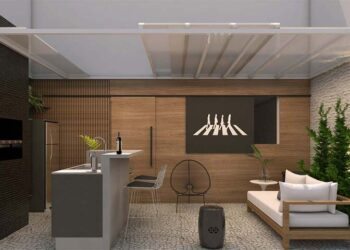 Edícula com churrasqueira: 60 projetos lindos para se inspirar