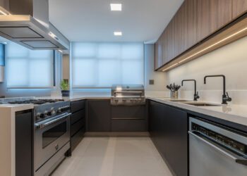 Cozinha com churrasqueira: 60 projetos para você escolher a sua