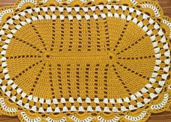 Tapete de crochê oval: 100 modelos inéditos com tutoriais