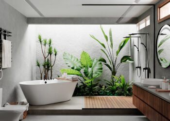 Jardim de inverno no banheiro: dicas para montar e 50 ideias lindas