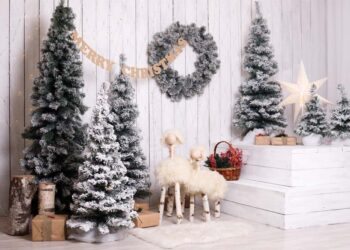 Árvore de Natal nevada: como fazer, dicas e 55 ideias encantadoras