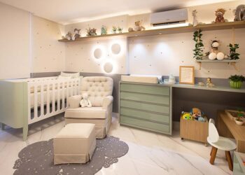 Quarto de bebê verde: 60 ideias de projetos decorados