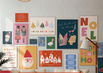 Painel de Natal: ideias criativas com tutoriais passo a passo