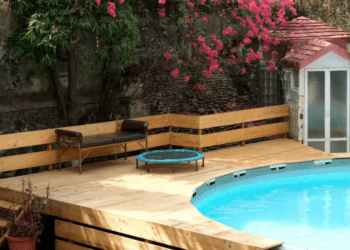 Piscina de pallet: ideias criativas e como fazer a sua