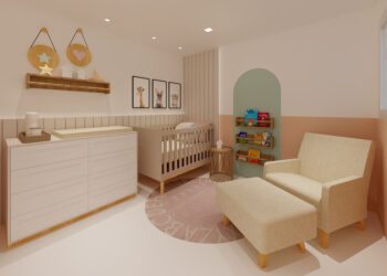 65 modelos de quartos de bebê femininos para você se inspirar