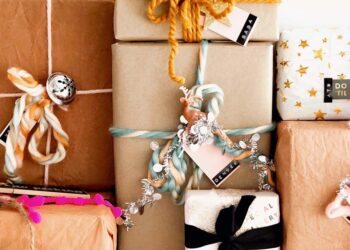 Embrulho de Natal: como fazer e 50 inspirações maravilhosas