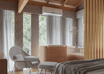 Quarto de casal com berço: 50 projetos incríveis para se inspirar