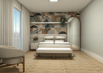 Cerâmica para quarto: vantagens, como escolher, dicas e ideias