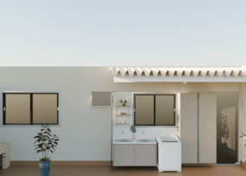 90 modelos de lavanderias e áreas de serviço decoradas